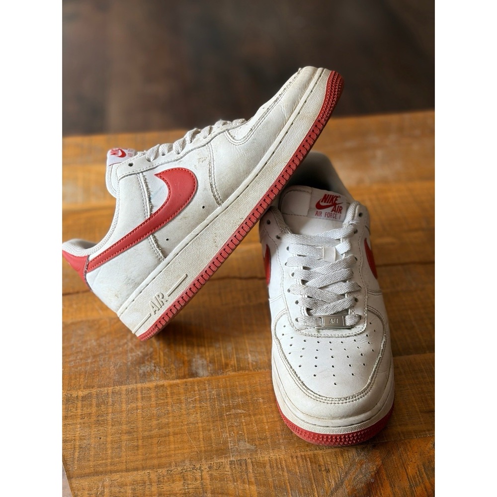 Nike Air Force 1 Low 07 2024 White Red FJ4146-106 Mens 8 Womens 9.5